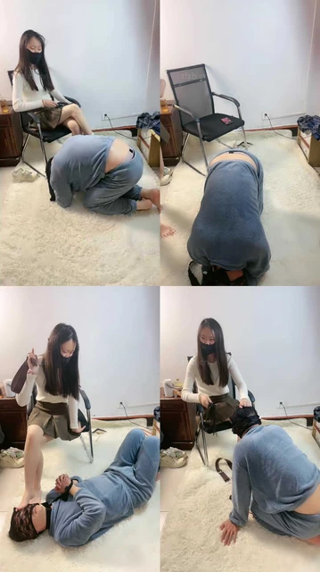 【京九泽】棉袜脚踩踏/骑马/重度鞭打/捆绑