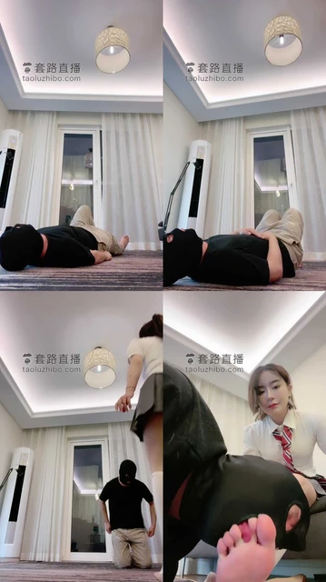 【风吟女神】JK短靴白丝全体重踩踏