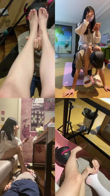 【香菜】白丝萝莉主骑马诱惑贱狗