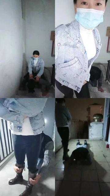 【颜熙】户外楼道驯化跟踪狂