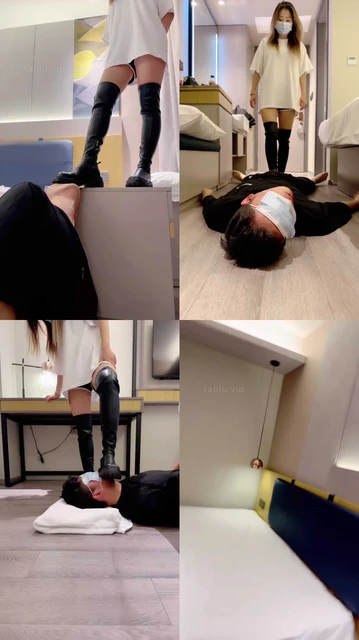 【诗酒S】素人模特-喂食物/黑靴踩头/语言羞辱