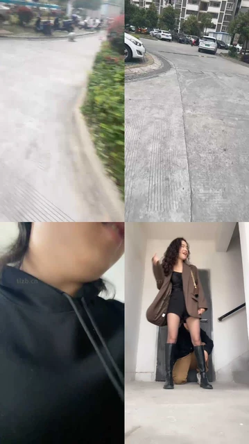 【素人挖掘机】开发长靴小姐姐楼道调