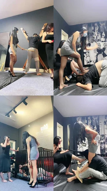 【御姐小妈晨晨S】和闺蜜一起玩狗狗