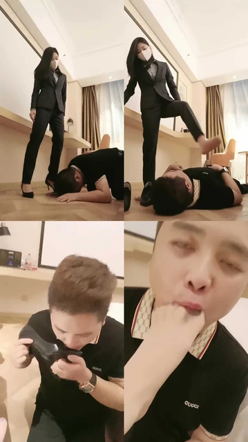 【御神】白领下班调-高跟踩踏/耳光/强迫闻鞋窝