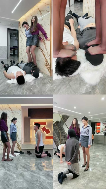 【麋鹿银儿】双S暴跳砸重耳光踢踹头重暴力揍狗