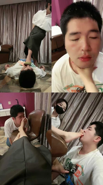 【辣姐】女白领坐脸/暴力插嘴深喉/裸足搓狗脸