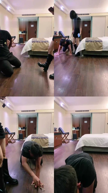 【骨精精】长靴御姐踩虐狗