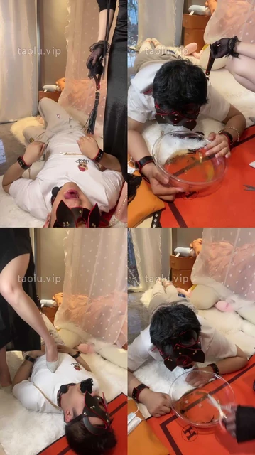 【艳狸】双S-强迫狗喝圣水泡烟头/高跟踩踏