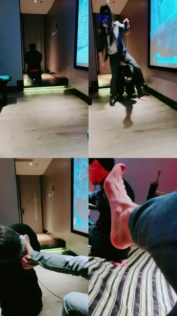 【Alice女王】皮鞋踩踏耳光极致羞辱（续集）