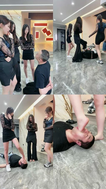 【麋鹿银儿】三S重度深喉专场踹头暴踹浓痰糊脸