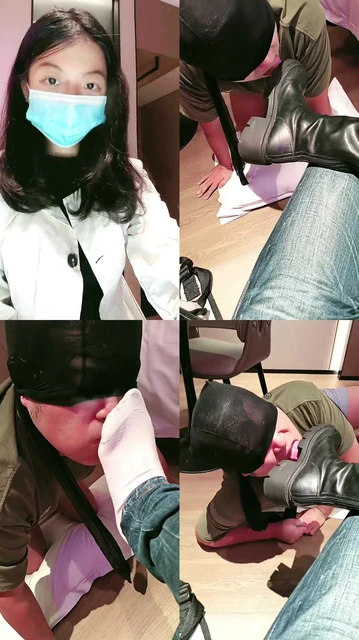 【绮语】舔长靴脏棉袜/抽耳光