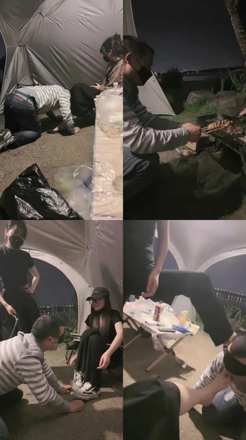 【凯瑟琳】双S户外遛狗-鞭打/跪舔脏鞋裸足/踩踏