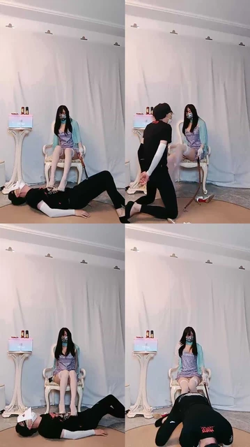 【野兔】艺校女神高跟白丝提档/踩踏