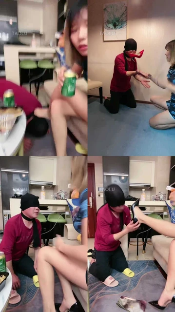 【莫妮卡】老家奴伺候主人喝酒