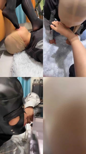 【你雅妈】挑战超强黑丝脚深喉/骑马踩踏