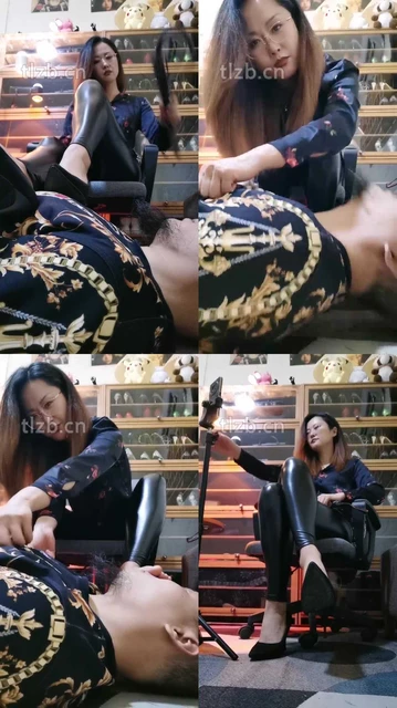 【女王菲主】虐乳/高跟踩脚垫狗