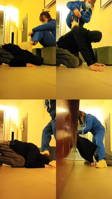 【果果】健身后运动鞋踩虐家奴