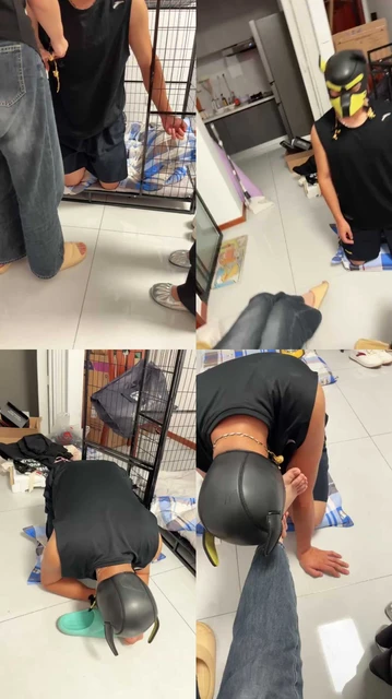 【双双主人】双S-把狗抓出来虐