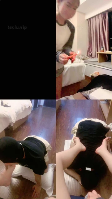 【小香莓】虐空少-滴蜡/原味脚踩踏