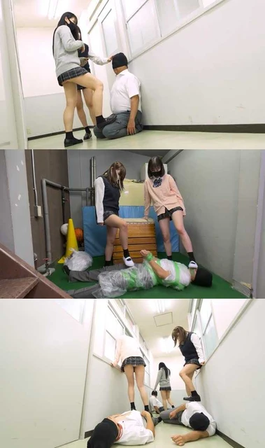 【日本女优】H4M系列三位女学生的校园霸凌游戏(下)h4m-A06