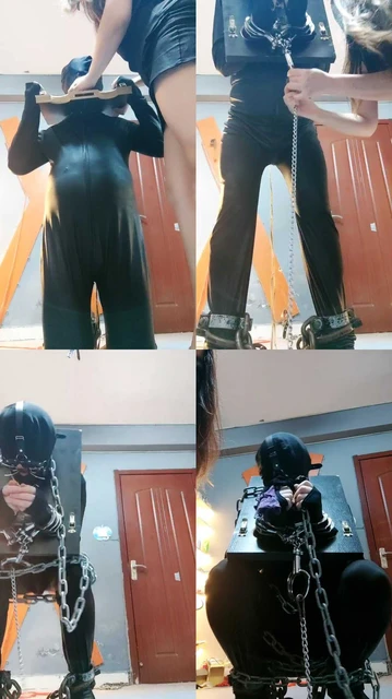 【东营天香百合】枷锁刑具囚禁暴徒