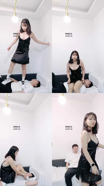 【梦中】运动鞋白袜全体重踩踏吧