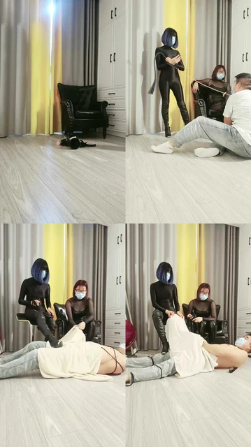 【爱玩胶的女主们】双女主调教奴，止责