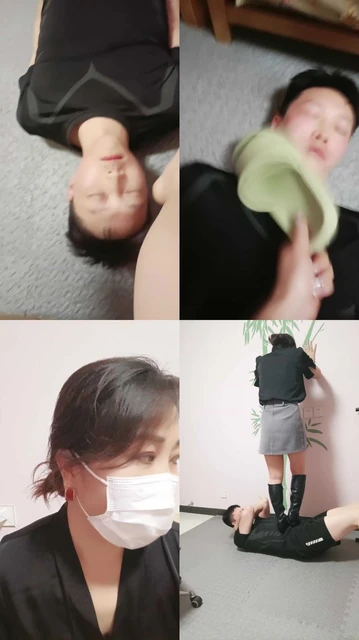 【珍惜女王】拖鞋抽耳光,靴子踩踏