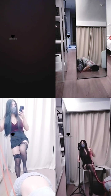 【桃奈】性感女神-黑丝高跟虐杀