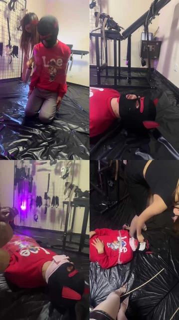 【爱米】双S-臭脚深喉/保鲜膜全包踩虐/封嘴袜子窒息【双视角版】