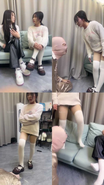 【狗哥】可爱反差素人S-原味白袜丝袜恋足舔