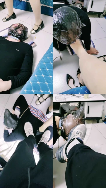 【情侣念主】情侣主-臭脚踩绿帽/人肉脚垫/舔脏鞋