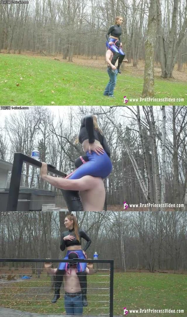 【欧美女王】BP-Riot女神户外骑人马!策马飞腾,纵横驰骋,长发飘逸!