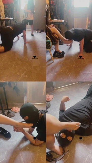 【瑞拉】学生主-骑马转胯遛狗/鞭打舔脏鞋