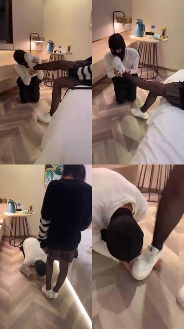 【伊妮】素人小姐姐让狗舔超脏小白鞋