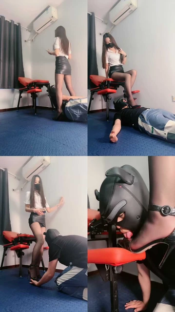 【猫神】暴力学姐高跟踩踏