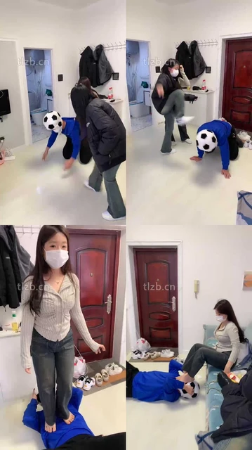 【精神小妹】双S素人学生主-超暴力踢踹
