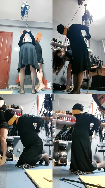 【东营天香百合】吊绑囚禁-重度掐乳/胶带封嘴/揪耳朵