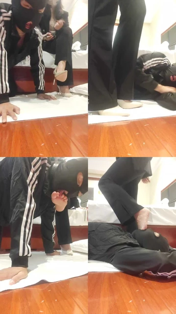 【漫音】白领S-高跟踩狗头/胯下辱鞭打