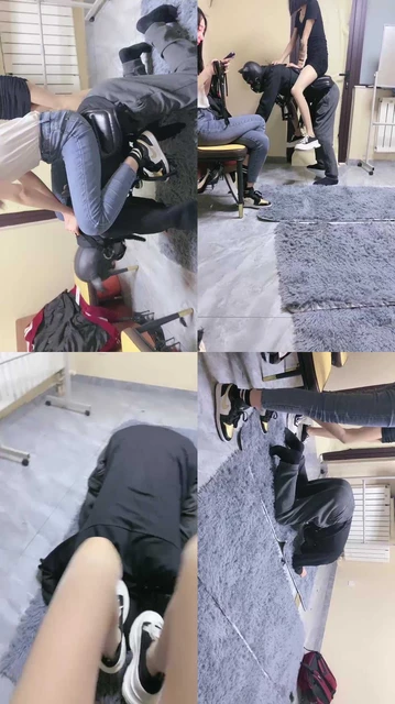 【安琪】姐妹花驯骑马奴专场/耳光转胯