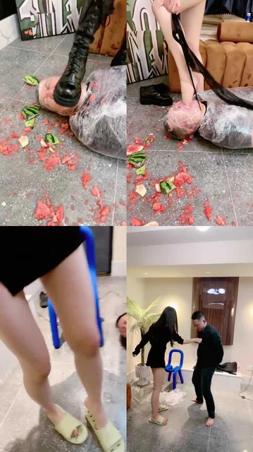 【司宁青】囚禁虐待木乃伊狗-强制脚下喂食