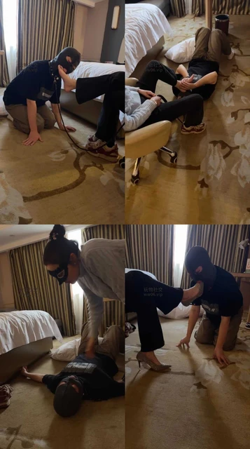 【姗姗】高跟玉足玩虐/喝漱口水/坐脸窒息