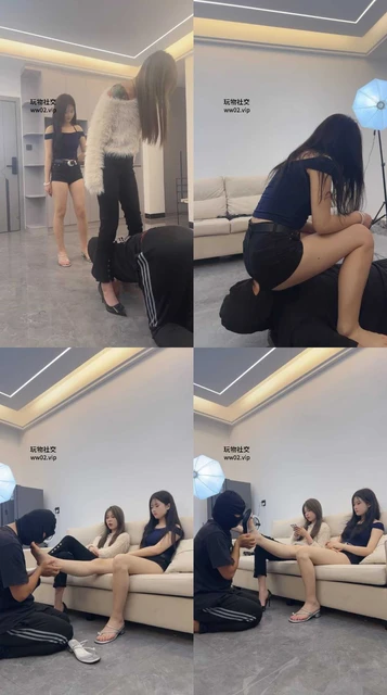 【白鹭】台球助教S-口水耳光踩踏辱骂坐脸