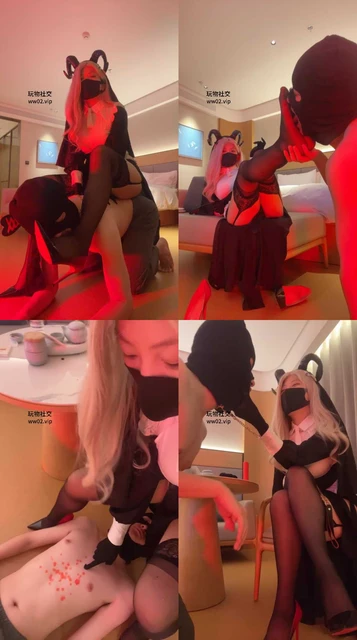 【歪歪sama】万圣节cos修女-黑丝高跟踩/转胯鞭打/坐脸窒息/滴蜡