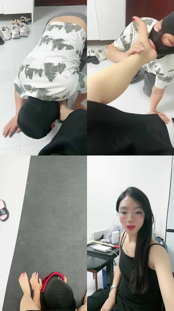 【星洛S】贱狗奴才舔脚上疯,猛吸