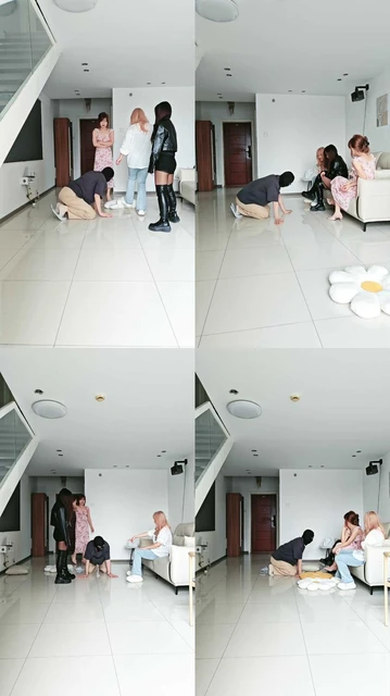 【素人拾光】三位素人女神暴揍色狼