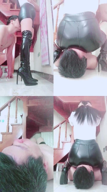 【兔粉粉】闻臭棉靴/舔大腿/捂脸窒息/掐胳膊