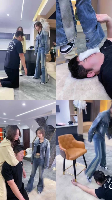 【麋鹿银儿】双S-重度暴揍/踢踹/全体重踩踏/白袜踩窒息/骑马