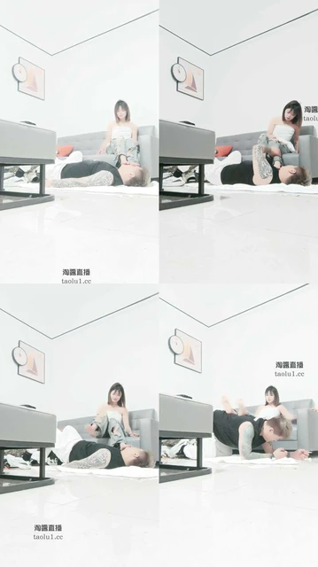 【爆爷】开发素人舔脚M