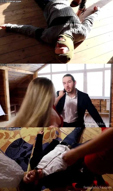 【欧美女王】被美女一刀宰了后踢打鞭尸!死了还要被臭丝袜脚踩脸拍照!